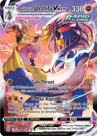 Pokemon Brilliant Stars Rapid Strike Urshifu VMAX #TG21