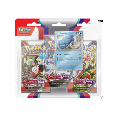 Scarlet Violet 3PK Blister (Assorted)