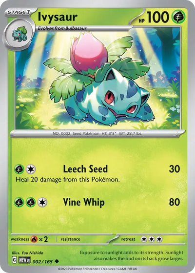 Pokemon Card 151 Ivysaur #2
