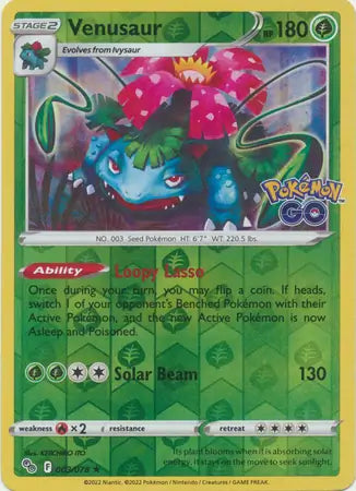 Pokemon GO Venusaur #003