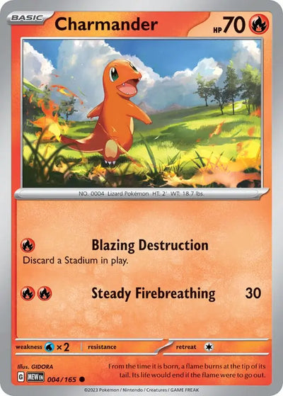 Pokemon Card 151 Charmander #4