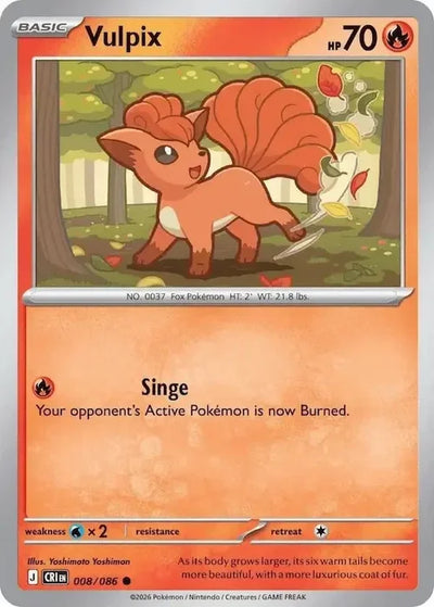 Pokemon Chaos Rising Vulpix #8