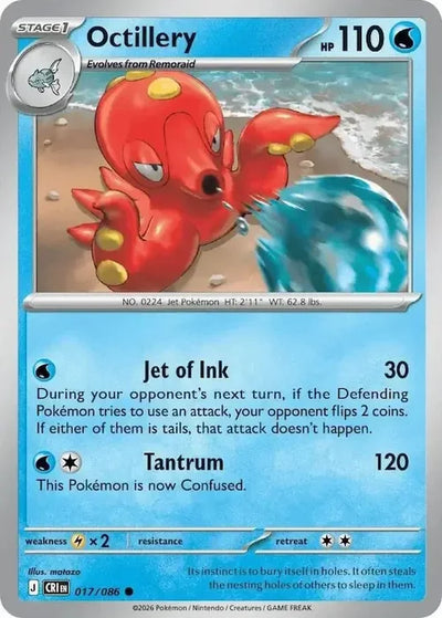 Pokemon Chaos Rising Octillery #17