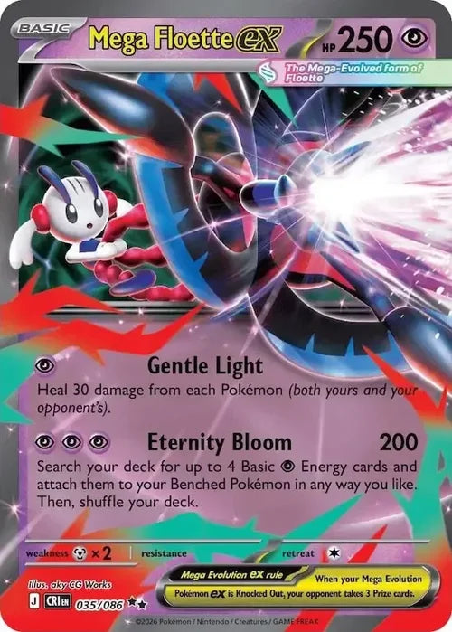 Pokemon Chaos Rising Mega Floette #35