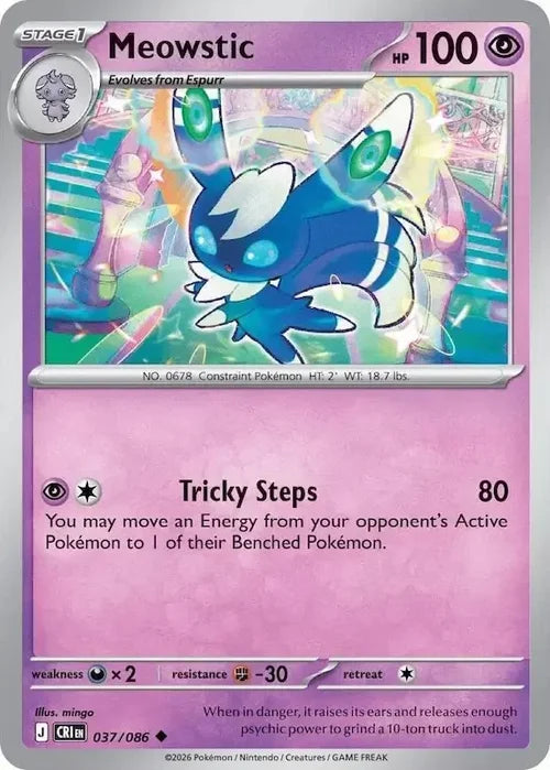 Pokemon Chaos Rising Meowstic #37