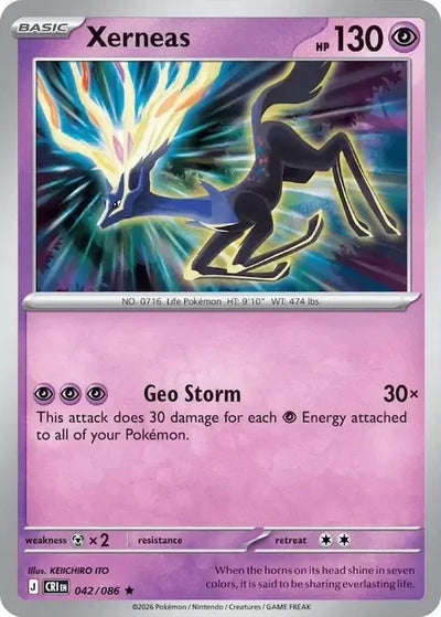 Pokemon Chaos Rising Xerneas #42