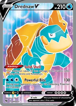 Pokemon Champion's Path Drednaw V #069
