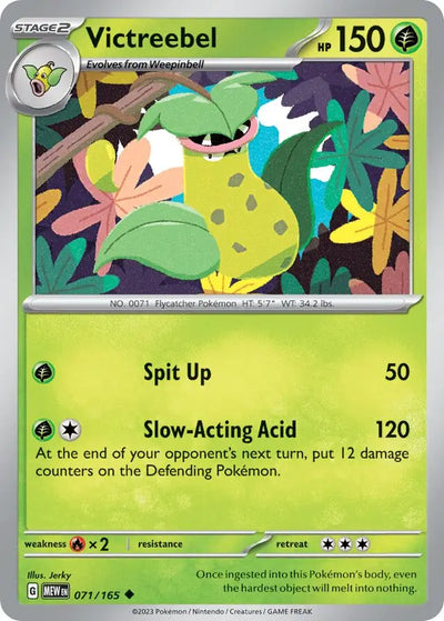 Pokemon Card 151 Victreebel #71