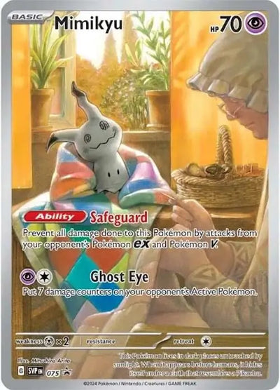 Pokemon Scarlet & Violet Promos Mimikyu #075