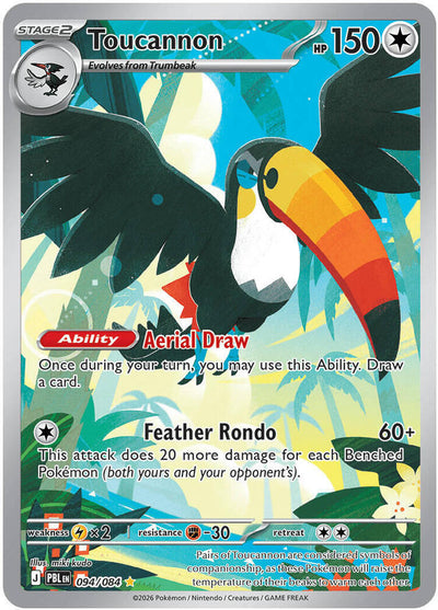 Pokemon Pitch Black Toucannon #094