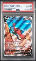 #174 FA/GALARIAN ZAPDOS V PSA 10