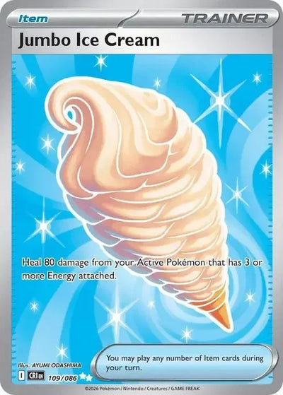 Pokemon Chaos Rising Jumbo Ice Cream #109