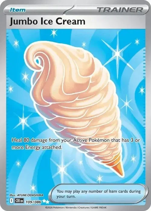 Pokemon Chaos Rising Jumbo Ice Cream #109