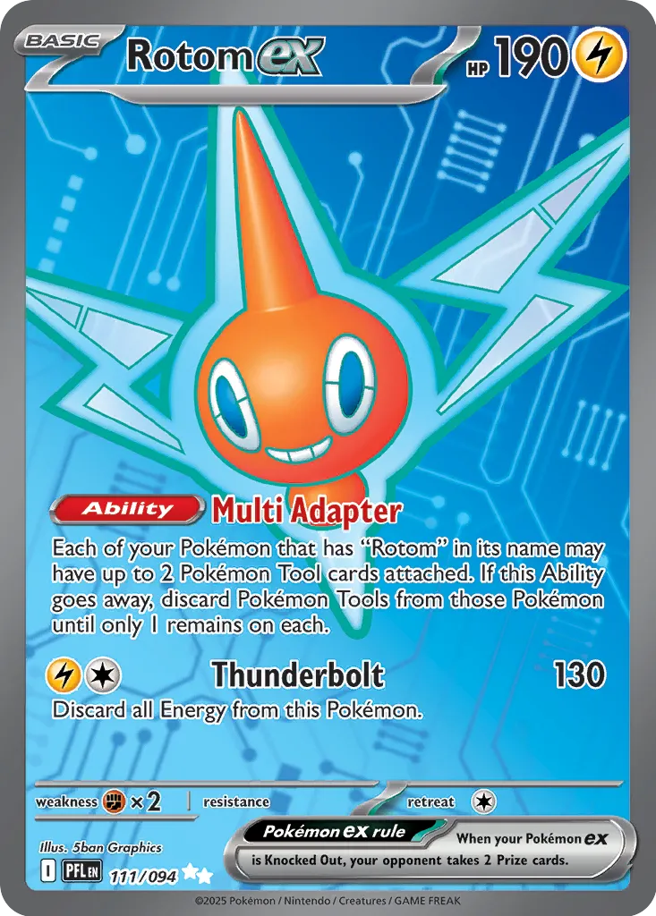 Pokemon Phantasmal Flames Rotom #111
