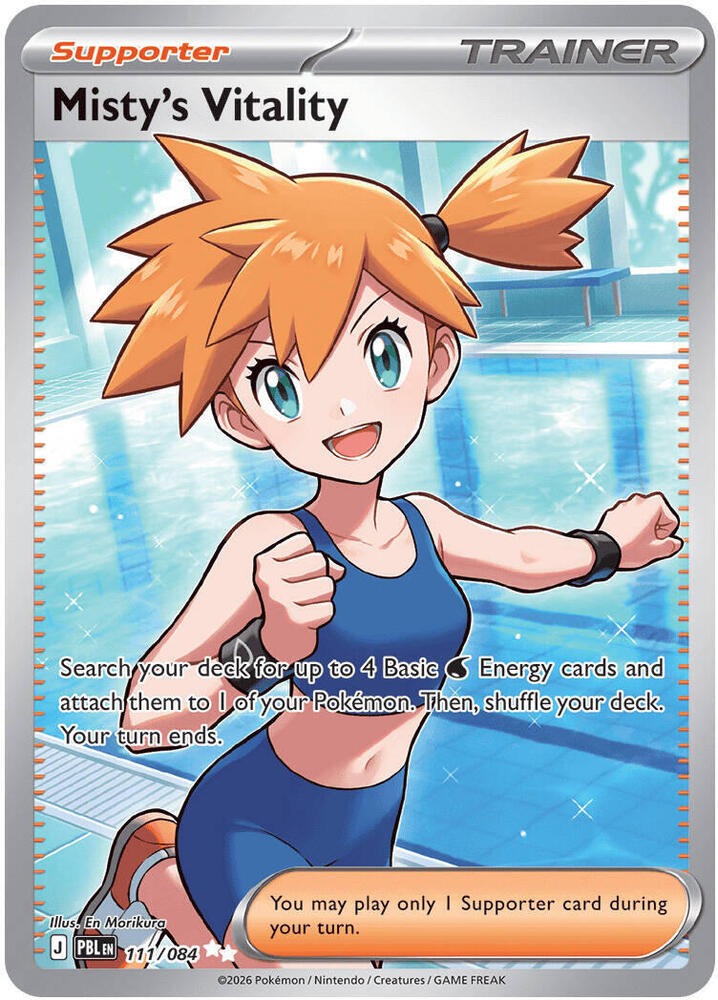 Pokemon Pitch Black Mistys Vitality #111