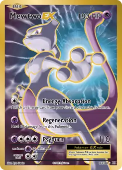 Pokemon Evolutions Mewtwo EX #103