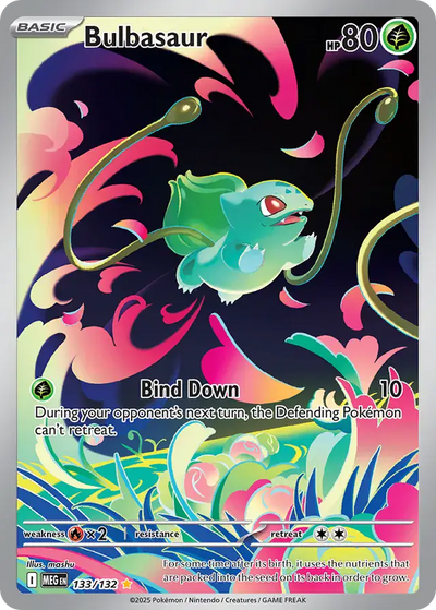 Pokemon Mega Evolution Bulbasaur #133