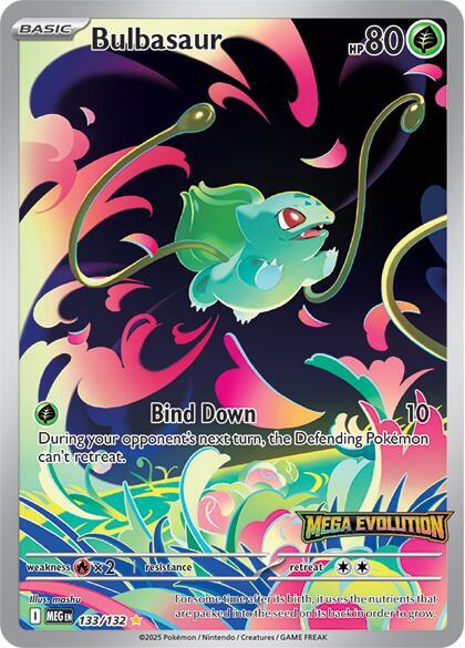 Pokemon Miscellaneous Promos Bulbasaur Mega Evolution Stamped #133