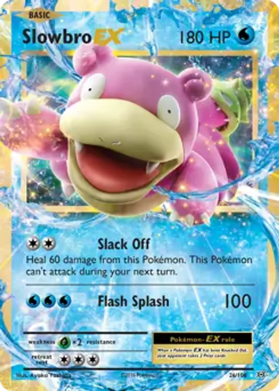 Pokemon Evolutions Slowbro EX #26