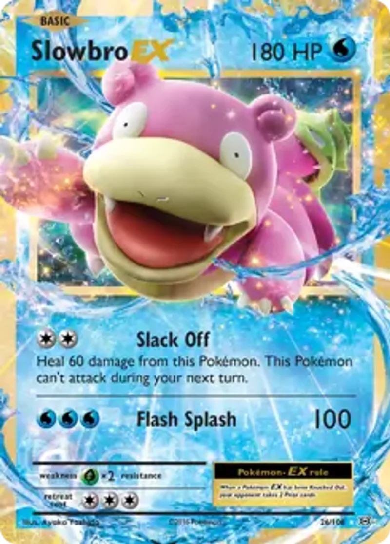 Pokemon Evolutions Slowbro EX #26
