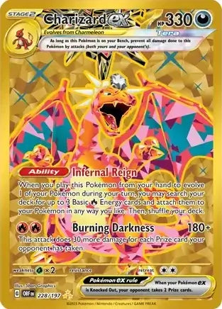 Pokemon JP Ruler of the Black Flame Charizard ex #139