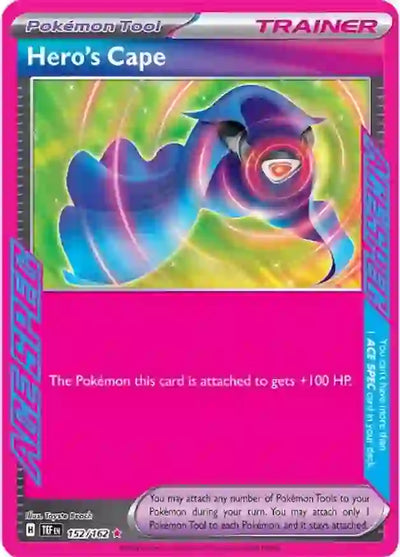 Pokemon Temporal Forces Hero's Cape #152