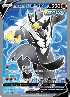 Pokemon Battle Styles Rapid Strike Urshifu V #152