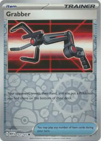 Pokemon Card 151 Grabber Reverse Holo #162