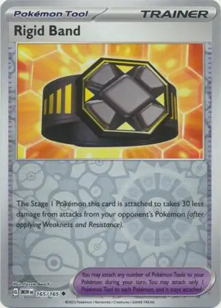 Pokemon Card 151 Rigid Band Reverse Holo #165