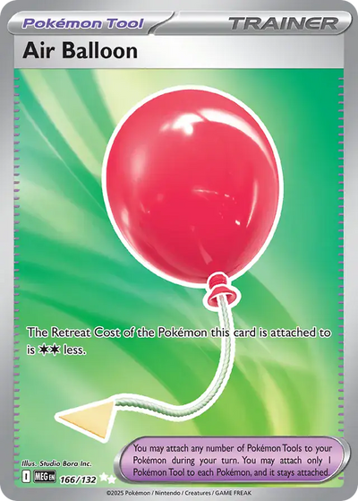 Pokemon Mega Evolution Air Balloon #166