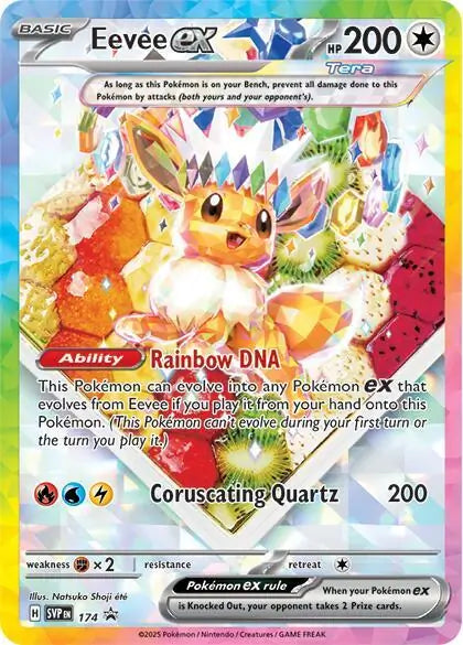 Pokemon Scarlet & Violet Promos Eevee ex #174