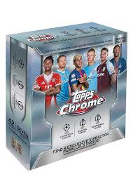 Soccer 2025/26 Topps Chrome UEFA Club Competitions Mega Box