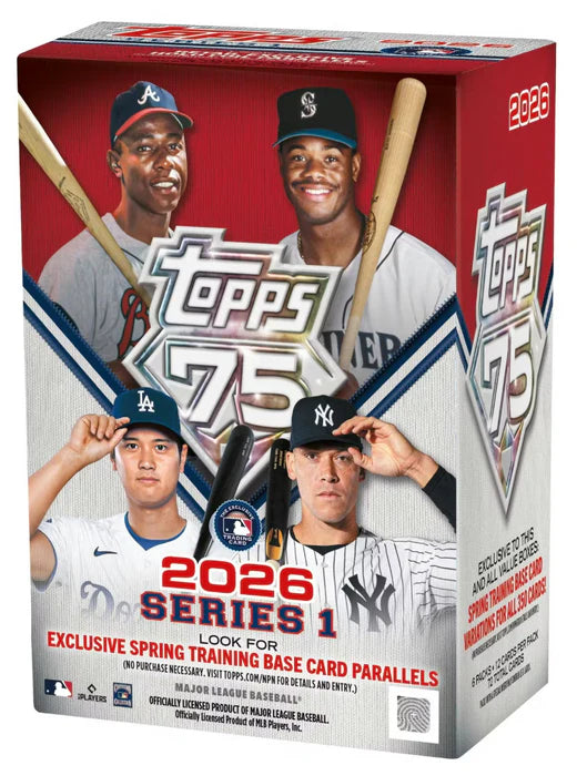 Baseball 2026 Topps 75 Major League - Series 1 Blaster Box