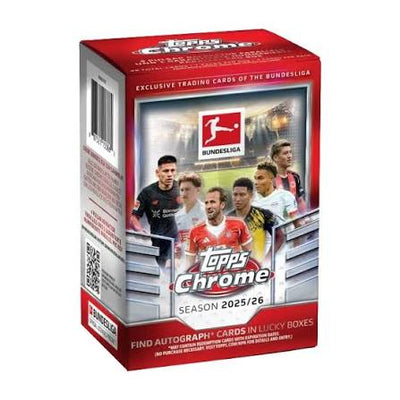 Soccer 2025/26 Topps Chrome Bundesliga Blaster Box
