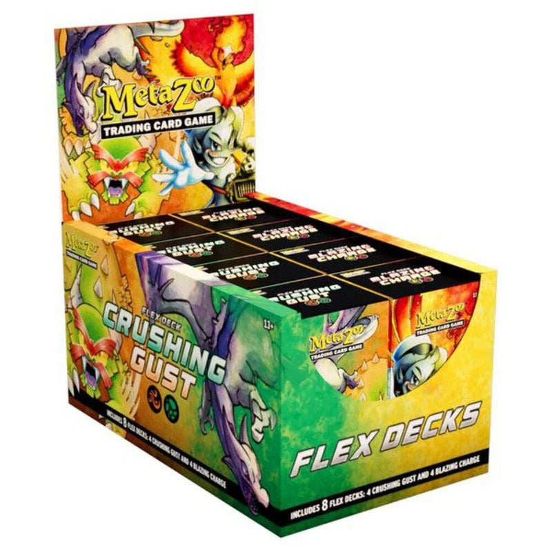 Crushing Gust & Blazing Charge MetaZoo Flex Decks Sealed Display