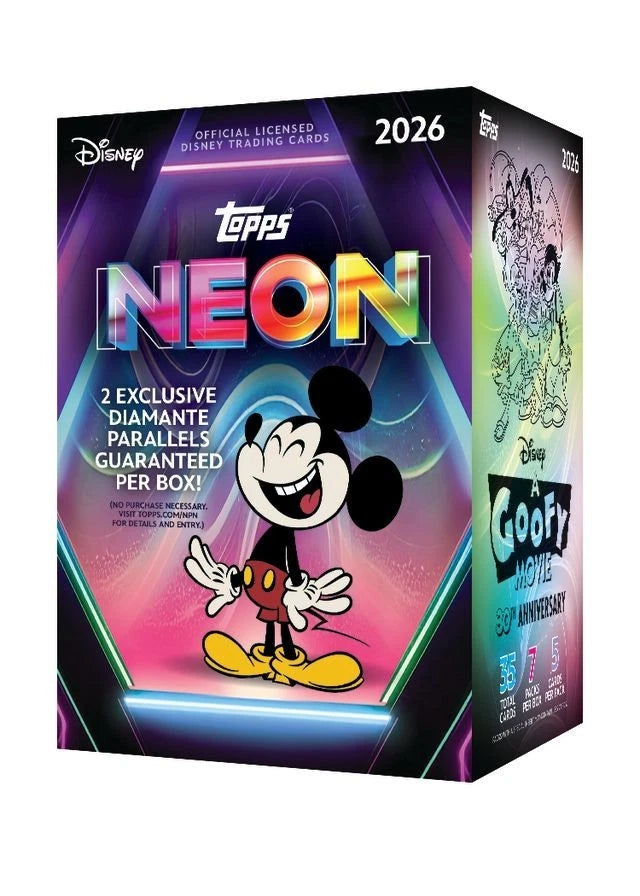 2026 Topps Disney Neon Value Box