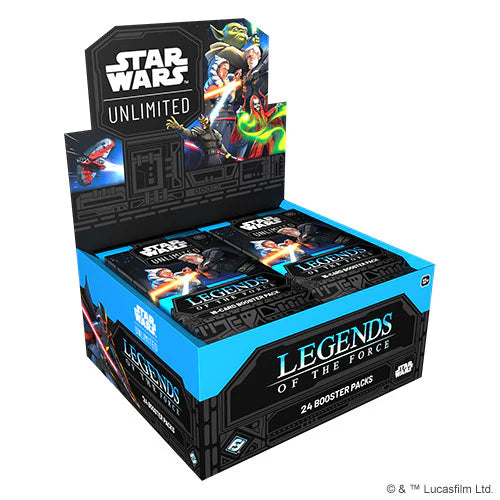 Star Wars Unlimited Star Wars Legends Of The Force Booster Box