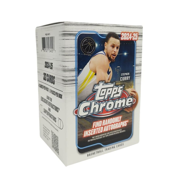 2024/25 Stephen Curry 2024/25 Topps Chrome NBA Blaster Box