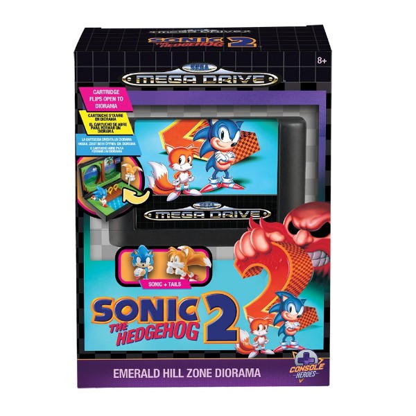 Emerald Hill Zone Sega Mega Drive Sonic The Hedgehog 2 Diorama