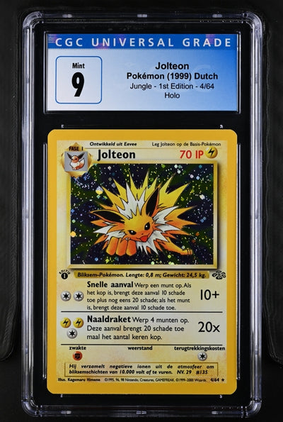 Pokemon Jungle Jolteon #4 – Holo CGC 9
