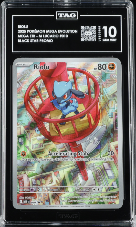 Pokemon Mega Evolution Lucario #10 TAG 10