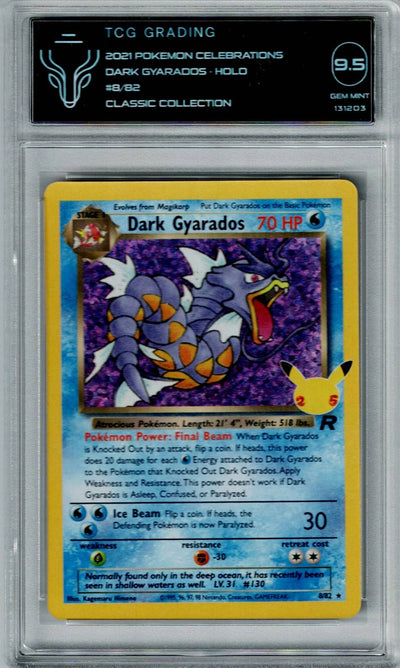 Pokemon Celebrations Dark Gyarados #8 TCG 9.5