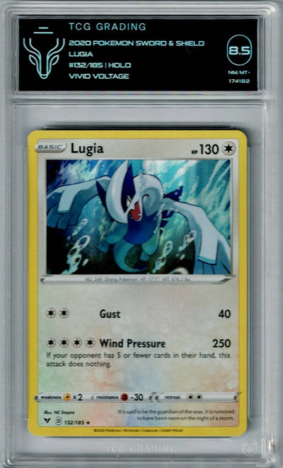 Pokemon Vivid Voltage Lugia #132 TCG 8.5
