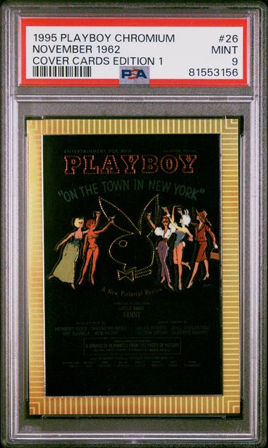 TCG Playboy Chromium November 1962 #26 PSA 9