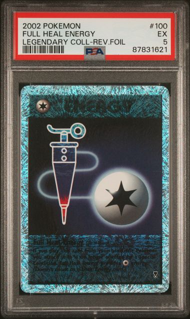 Pokemon Legendary Collection Full Heal Energy #100 PSA 5