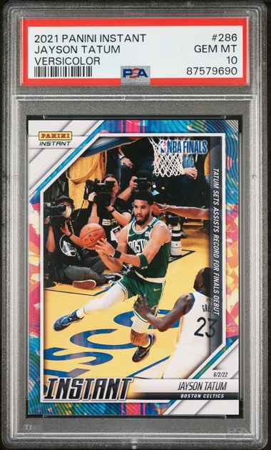 TCG Panini Instant Jayson Tatum #286 PSA 10