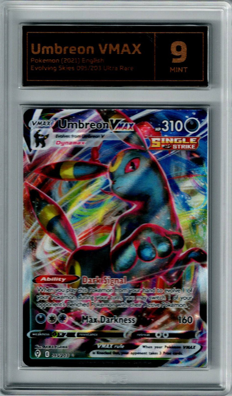 Pokemon Evolving Skies Umbreon Vmax #095 TCG 9