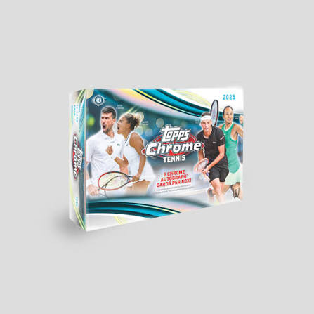 2025 Topps Chrome Tennis Hobby Box