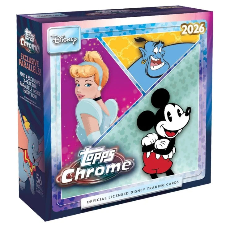 TCG 2026 Topps Chrome Disney Mega Box