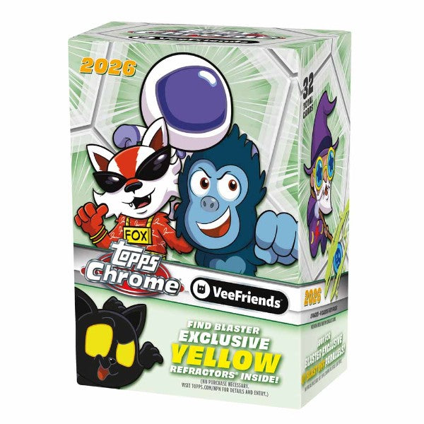 Topps Chomre Topps Chrome 2026 VeeFriends Blaster Box